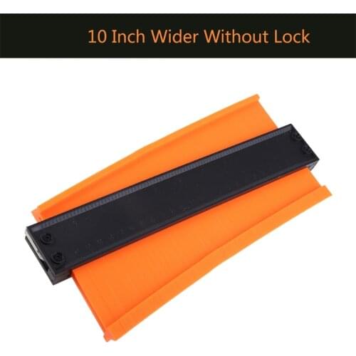 Contour Gauge Profile Tool Alloy Edge Shaping Wood Measure Ruler Laminate Tiles Measuring Gauge