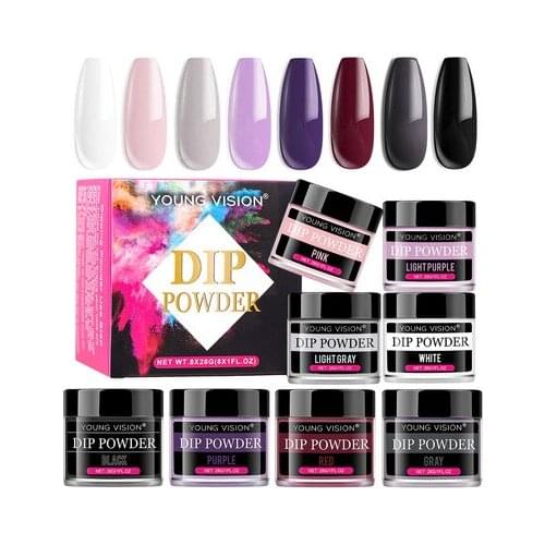 Hot Sales YOUNG VISION 8-Color Set Odorless & Non-Toxic Quality Powder