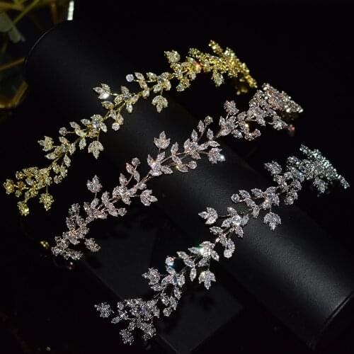 Fashion CZ Wedding Tiaras Bridal Crown,Crystal Headband,Parade Hairbands,Dance Party Jewelry,Bridal Hair Accessories,Bridal Crow