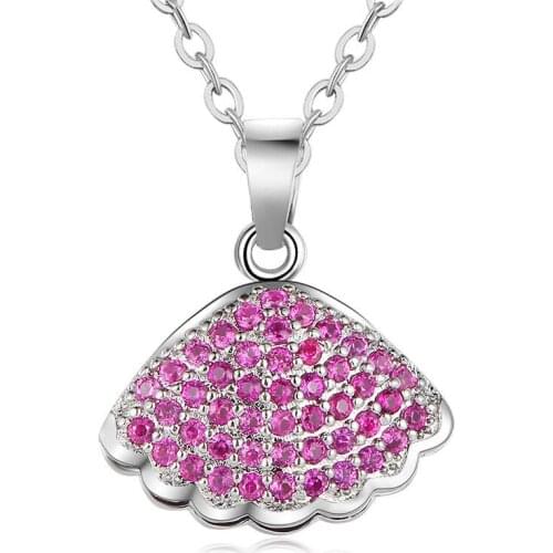 ZSLBS Fashion Ginkgo Leaf Pendant Necklace For Women Girl Clavicle Chain Choker Crystal Zircon Necklaces Jewelry Collier Femme