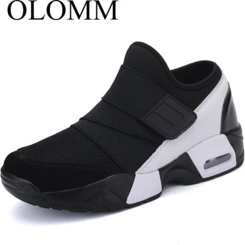 OLOMM 2019 mens new running mens shoes sports shoes mens casual sports cushion running shoes DD-132