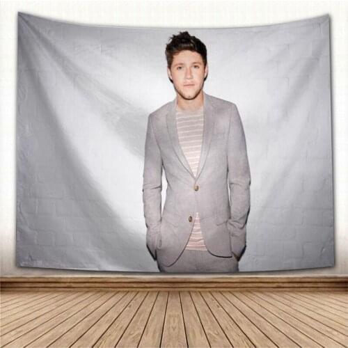 New Niall Horan Wall Hanging Tapestry Home Party Decorative Tapestries Photo Background Cloth Table Cloth Wall Tapestry