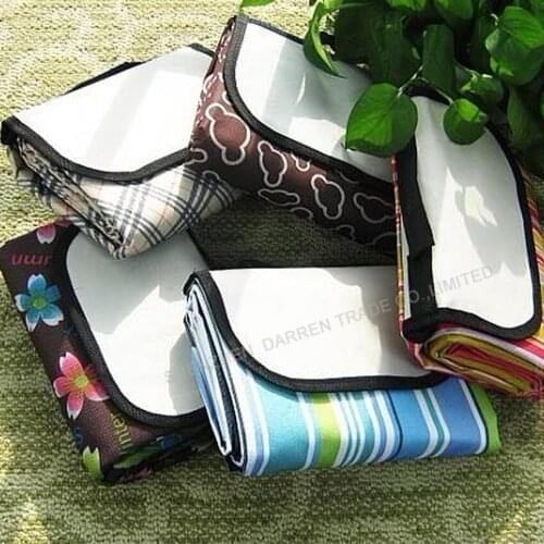 1 PC New Outdoor indoor picnic mats cushion oxford cloth 150*180cm easy folding Camping Mat good quality