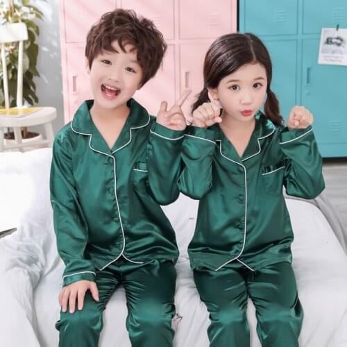 Baby Boys Pajamas Sets Girls Autumn Long Sleeve Children Home Wear Sleepwear Pajamas Suit Girls Pyjamas Set for Kids Tracksuit