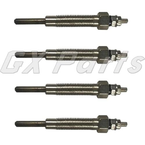 32A66-03100 32A66-03102 32A66-03101 (4) Glow Plug For Peljob EB350 EB406 Mini Excavator S4L2 Mitsubishi Engine S4Q2 S4S S3L S3L2