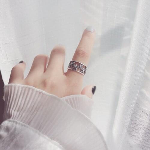 Luxury Brand Star Rings For Women Wedding Statement Jewelry Valentines Gifts Lover Finger Ring aneis bague femme