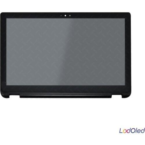 LCD Display Touch Screen Glass Digitizer Assembly+Frame For Toshiba Satellite Radius P55W-B5224 P55W-B5318 P55W-B5220 P55W-B5112