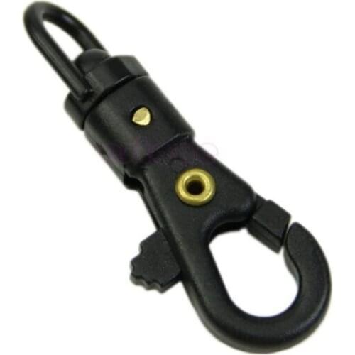 1x Mini Outdoor Survival Rotatable Hang Buckle Quickdraw Key Chain EDC Tool