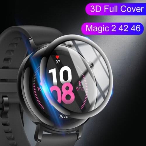 Essidi 3D Full Cover Film For Huawei Honor Magic Watch 2 42mm 46mm Shockproof Protective Screen Protector Guard For Magic 2