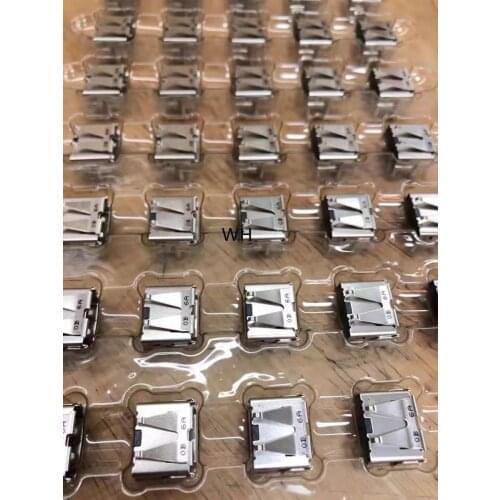 50pcs HDMI -compatible Port Socket Interface Connector for Playstation 3 PS3 Slim CECH-4000 3000 2 rows pins