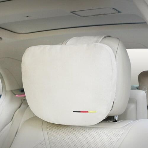 Top Quality Car Headrest Neck Support Seat / Maybach Design S Class Soft Universal Adjustable Car Neck Pillow Travel rest pillow