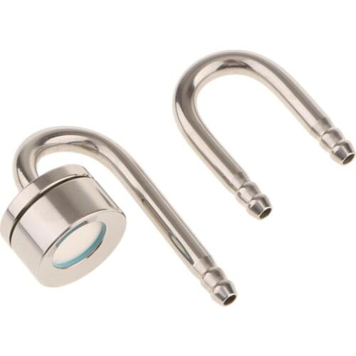 Stainless Steel CO2 Diffuser With U Tube Connector For Aquarium Plant Tank