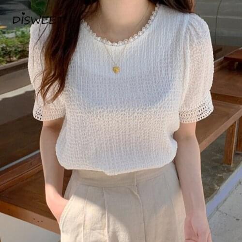 Женские летние рубашки DISWEET China At AliExpress