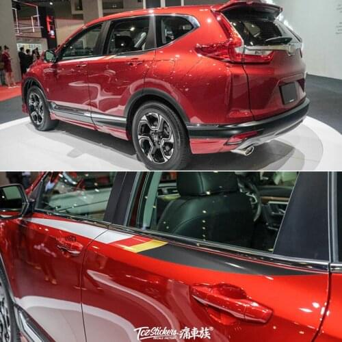 FOR Honda new CRV car sticker body appearance sports fashion personalized custom decals