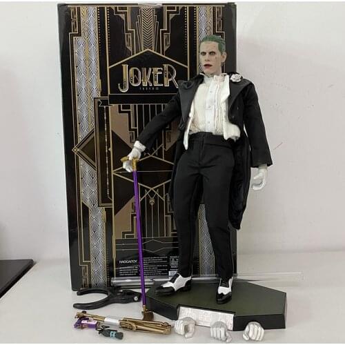 The HC Joker Action Figure Suicide Quinn Tuxedo Edition Model Toy 30cm 12inch