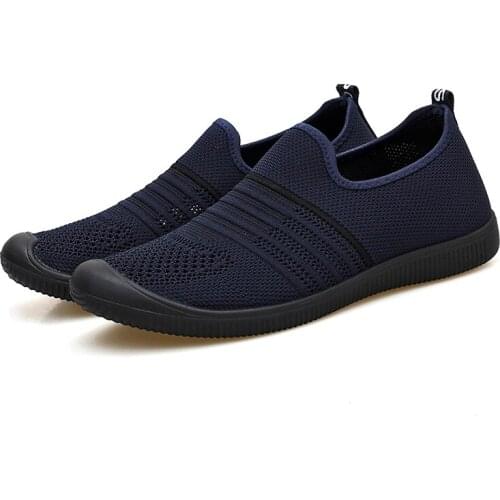 Trainers Fashion hombre sport solid casuales lightweight woven sneakers zapatos shoes leisure comfortable sapatos schoenen men
