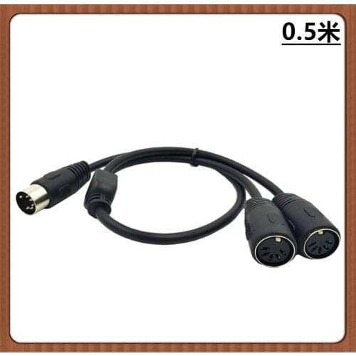 MIDI 5-Pin DIN Male to Female Audio MIDIAT Adapter Cable for MIDI keyboard MIDI Extension Cable Audio Cable