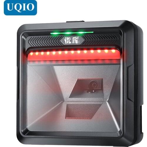 MP8000 Best 2D QR 1D Presentation Scanner Retail Superme USB Desktop Scanner Omni Scanner Omnidirectional Barcode Scanner