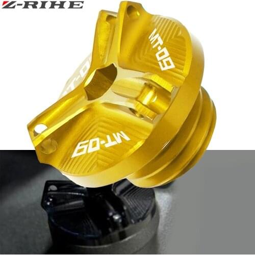 MT09 Motorcycle CNC Oil Filler Cap Plug cover CAP For Yamaha For MT09 MT03 MT25 MT07 FZ07 MT10 R1 R125 R25 R3 R6 FZ1 FZ6 FZ8