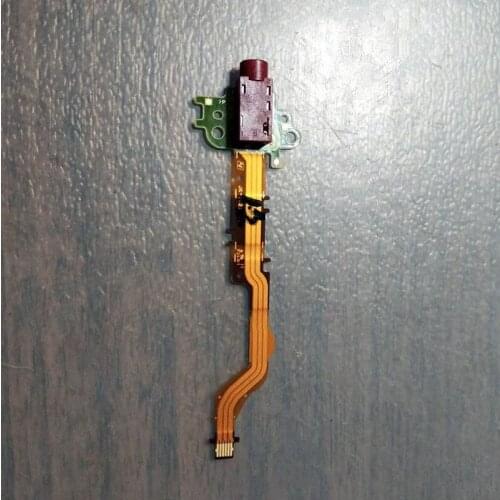 MIC Microphone Jake board with Flex Cable repair parts for Sony ILCE-7M3 ILCE-7rM3 A7III A7rIII A7M3 A7rM3 Camera