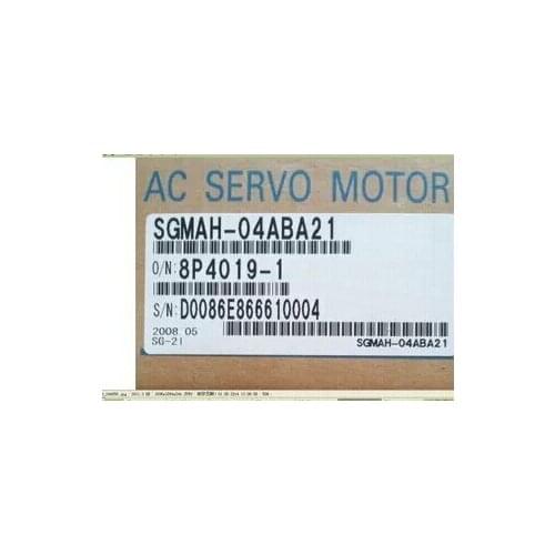 NEW&ORIGIANL AC SERVO MOTOR SGMAH-04ABA21