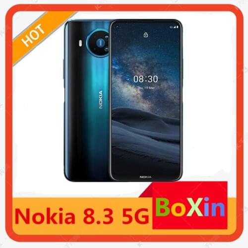 Global version original nokia 8.3 5G phone Qualcomm Snapdragon 765G screen 6.81 4500 mAh battery Smartphone