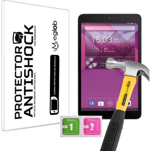 Screen protector Anti-Shock Anti-scratch Anti-Shatter compatible with Tablet Alcatel POP 8