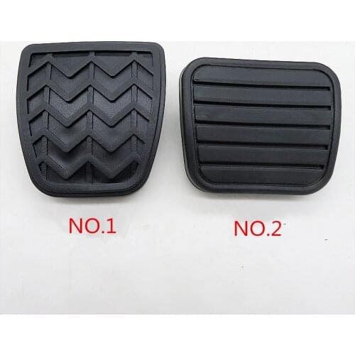 Fit for Rubber Car Clutch Brake Pedal Pad Rubber Cover For Great Wall V200 K2 Dual Cab Pick-Up RWD 2012-2016 H3 H5 H6 C30 C50