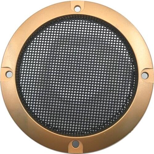 2/3Inch Speaker Net Cover High-grade Car Home Mesh Enclosure Speakers Plastic Frame Metal Iron Wire Grilles Speaker Accessories