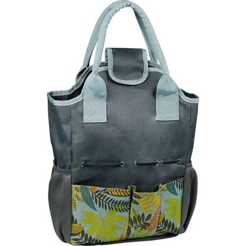 Large-capacity Multi-pocket, Thickened Oxford Cloth Gardening Handbag Small Gardening Tool Storage Bag Standing Garden Bag