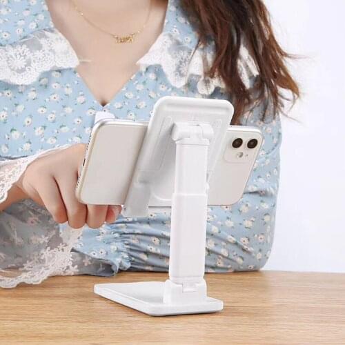 Telescopic Folding Tablet Telephone Beam Rotating Lift Anti-Slip Desktop Beam Universal Adjustable Mobile Telephone Houder