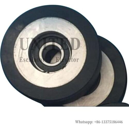100pcs Escalator Step Roller DEE4001536 DEE4054684 OD110mm W27mm 6204 6203