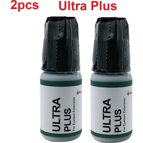 2Pcs EyeLashes Ultra Plus Glue 5g Eyelash Extension Strong Adhesive Korea Original Fast Drying Long Lasting Makeup Tools