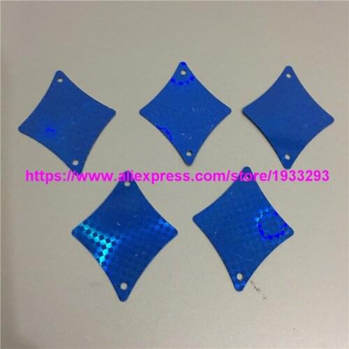 200pcs 29*36mm Diamond Shape Special Holographic Loose PVC Sequins for Crafts Sewing DIY Dance Dress Clothing Accessories