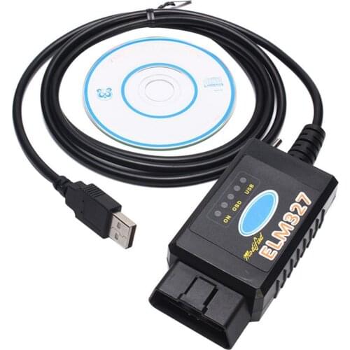 50%HOT ELM327 USB OBD2 Modified Diagnostic Scanner Tool for Ford MS-CAN HS-CAN Mazda
