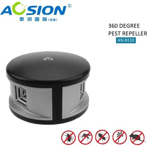 Aosion Indoor ultrasonic 360 degree electronic pest repeller mouse repeller, effective ultrasonic rat repeller