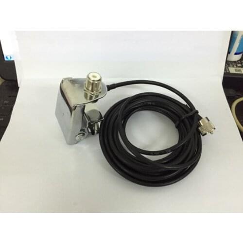 Car mobile radio whip antenna clip mount