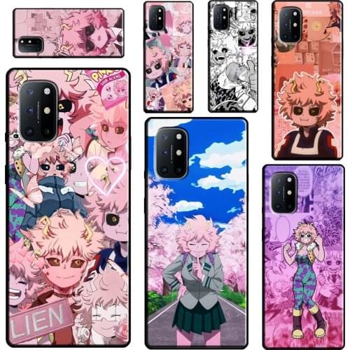 Ashido Mina My Hero Academia Case For Realme 6 7 8 Pro GT Neo C21 C11 C3 Q3 Pro Soft Cover For OnePlus 8T 7T 9R 8 9 Pro