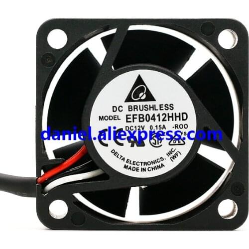 DELTA EFB0412HHD 12V 0.15A 40204CM Huawei H3C Switch Mute Fan