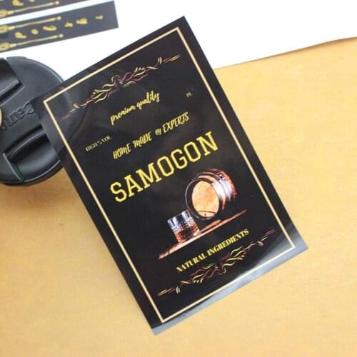 Wholesales Label Printing Waterproof Packaging Labels Bottle Barcode Stickers