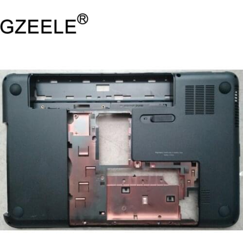 GZEELE New Laptop Bottom Base Case Cover for HP G4-2000 2022TX 2046TX 2047TX Base Chassis D Case shell lower case black