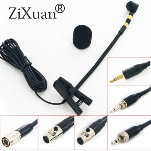 Music Instrument Microphone Condenser Instrument Gooseneck Microfone for Shure AKG Samson Wireless Stage Performance