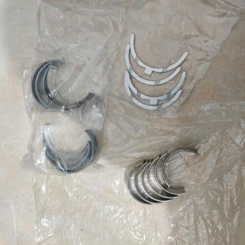 Free shipping set of main bearing, connecting rod bearing and thrust rings for Laidong KM385T/KM385BT engine parts