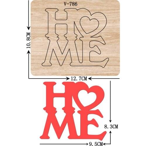 New love wooden dies cutting dies for scrapbooking /Multiple sizes /V-786
