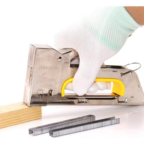 Manual code nail gun U type nail gun woodworking stretched oil canvas oil painting frame fixed tool oil painting supplies