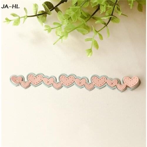 Metal Cutting Love Banner Design Dies Stencil For DIY Scrapbooking Embossing Photo Album Paper Cards Decorative Crafts Template