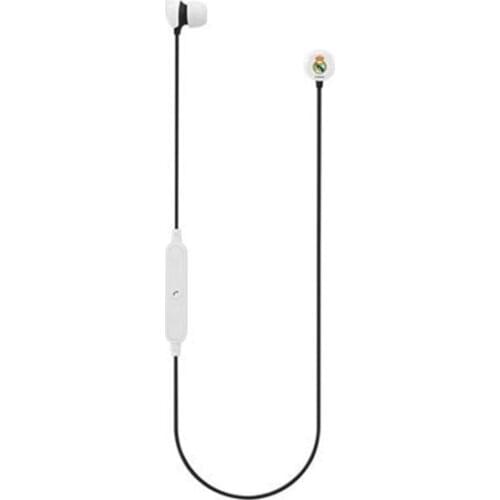 Bluetooth Sports Headset with Microphone Real Madrid C.F. White
