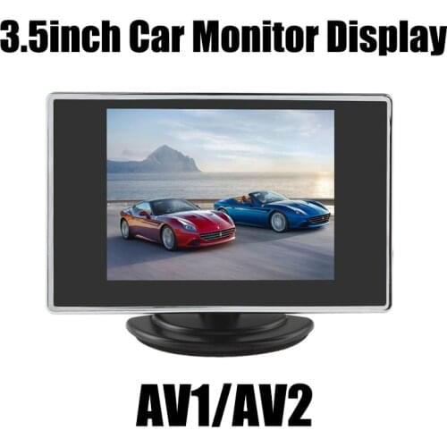 3.5 inch hd car lcd monitor video input rear view display mini monitor HD mini CCTV monitor CCTV Tester