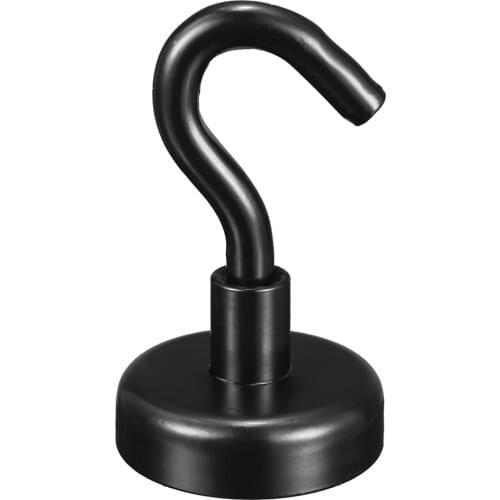 6Pcs 22kg Strongest Rare Earth Neodymium Magnet Magnetic Hanging Hooks Holder C66