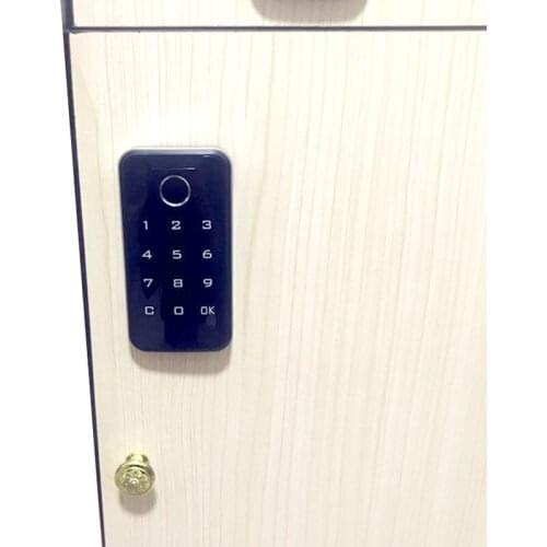 Keyless fingerprint and password cabinet door lock Application for Cabinet,Wardrobe, locker